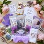 Lavender Butterfly Hug In A Box Spa Pamper Hamper, thumbnail 1 of 12