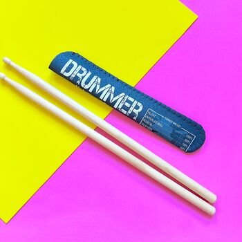 Drum Stick Holder Drummer Nutrition Fact Sheet, 3 of 6