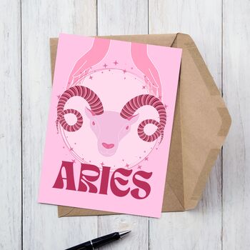 Zodiac Greetings Card, 6 of 12