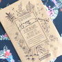 Personalised Happy Valentine's Day Wildflower Seeds, thumbnail 6 of 8