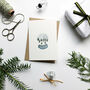 Snow Globe 'Friends Around The Corner' Christmas Card, thumbnail 1 of 2