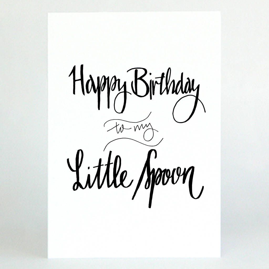 Little Spoon Funny Girlfriend Birthday Card, 1 of 2