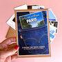 Personalised Pocket Travel Guide To Paris, thumbnail 1 of 12
