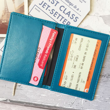 Personalised Bus Pass Travel Or Credit Card Holder, 2 of 12
