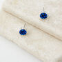 Sapphire Blue Swarovski Crystal Pendant Necklace, thumbnail 5 of 5