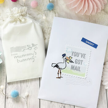 Gift For New Dad, Message From The Bump, Gift, 4 of 11