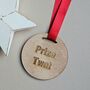 'Prize Tw*T' Wooden Medal, thumbnail 1 of 2