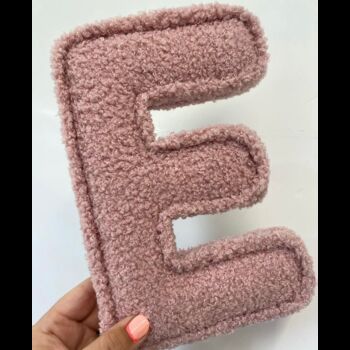 Bouclé Fabric Letter, 8 of 10