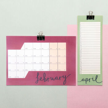 2023 Wall Calendar A4, Recycled Paper, 8 of 10