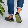 Snugtoes Men's Recycled Polyester Felt Slip On Slippers, thumbnail 2 of 5