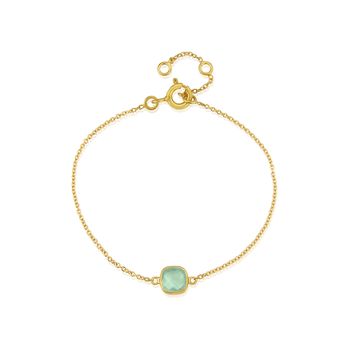 Brooklyn Gemstone And Gold Plated Bracelet, 3 of 9