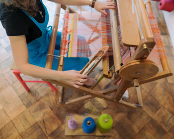 Floor Loom Weaving Experience, 3 of 9