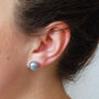 Grey Freshwater Pearl Earrings, thumbnail 8 of 8