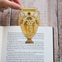 Greek Vase Brass Bookmark, thumbnail 1 of 8