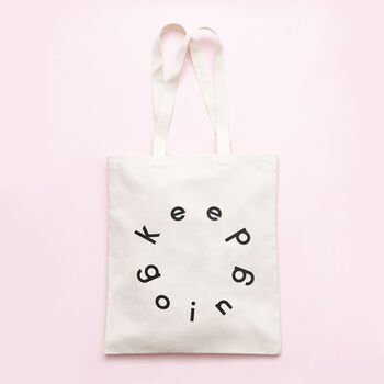 'Keep Going' Tote Bag, 4 of 5