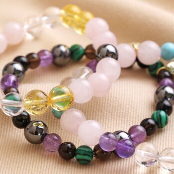 Semi Precious Stone Beaded Bracelet, 4 of 12