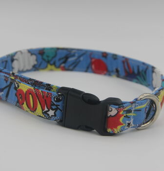 Comic Book Action Dog Collar, 6 of 12