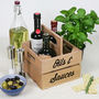 Personalised Wooden Drinks Caddy, thumbnail 3 of 6