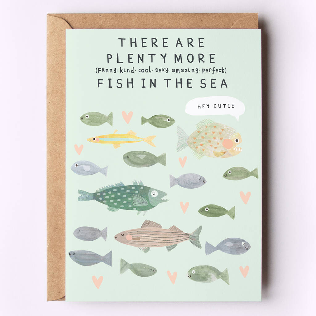 Plenty More Fish Card By Darcie Olley