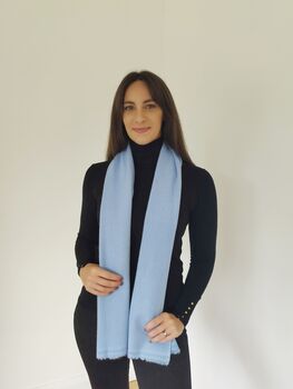 Personalised Unisex Pure Cashmere Woven Scarf, 6 of 12