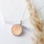 40th Birthday 1985 Penny Coin Pendant Necklace, thumbnail 2 of 11