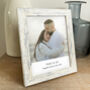 Personalised Photo Gift Print In A Blue Washed Frame, thumbnail 6 of 7