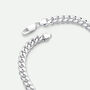 Sterling Silver Curb Chain Cuban Necklace 22 Inch, thumbnail 4 of 4