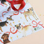 Dog Breed Eco Friendly Christmas Wrapping Paper Pack, thumbnail 5 of 7