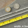 Chunky Byzantine Chain Necklace In Solid Sterling Silver 20 Inches Long, thumbnail 4 of 5