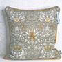 Pewter/Gold Snakeshead William Morris 18' Cushion Cover, thumbnail 2 of 11