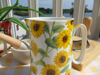 Medium China Jug In Sunflower Design, 3 of 10