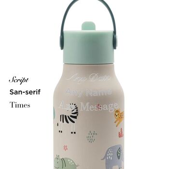 Custom Little Lund Bottle – Safari Adventure 400ml, 3 of 7