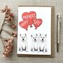 Personalised Westie Happy Mother's Day Card, thumbnail 3 of 4