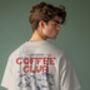 Coffee Club, Unisex Graphic T Shirt, thumbnail 4 of 11