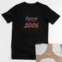 'Legends Are Born In' 18th Birthday T Shirt, thumbnail 1 of 7