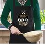 Personalised BBQ King Black Apron, thumbnail 1 of 6