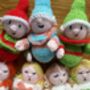 Angels And Elves Christmas Minis Knitting Pattern, thumbnail 3 of 4