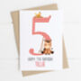 Personalised Children's Birthday Card Farm Horse, thumbnail 4 of 7