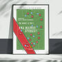 Manchester United Mainoo Fa Cup Final Goal Poster, thumbnail 3 of 7