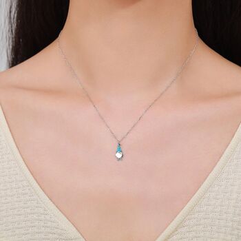 Sterling Silver Tiny Gnome Pendant Necklace, 4 of 12