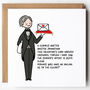 Secret Valentine’s Card For Him Delivered By The Butler, thumbnail 1 of 2