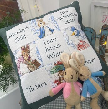 Beatrix Potter* Memory Cushion**, 12 of 12