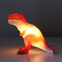 Children's Red T Rex LED Lamp, thumbnail 2 of 3