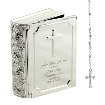 First Holy Communion Rosary Beads And Trinket Box, 4 of 5