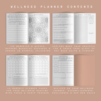 Wellness And Self Care Planner, 7 of 8