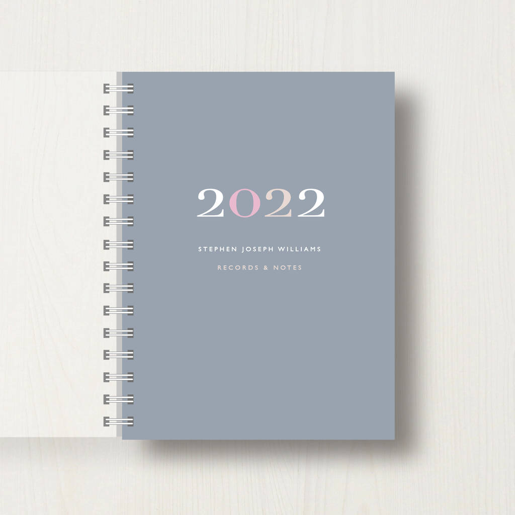 Personalised 2022 Journal Or Notebook, 1 of 12