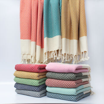 Personalised Gift Set For Nanny, Handwoven Throw, Chocolate And Coffee, 11 of 12