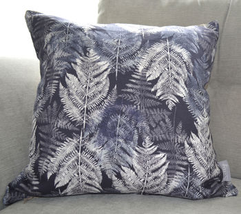 Fern Linen Cushion Cover, 4 of 4