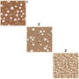 Brown Floral Cabinet Knobs For Cupboard Doors And Drawers, thumbnail 2 of 9