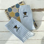 Bee Sock And Notebook Letterbox Gift Set, thumbnail 3 of 4